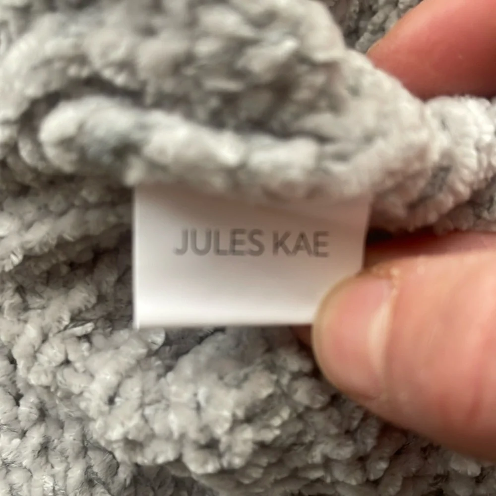 Jules Kae faux fur Pom Pom beanie hat